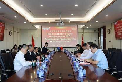 吉尔吉斯斯坦玛纳斯国际机场集团公司、吉尔吉斯邮政股份有限公司到访盛视科技