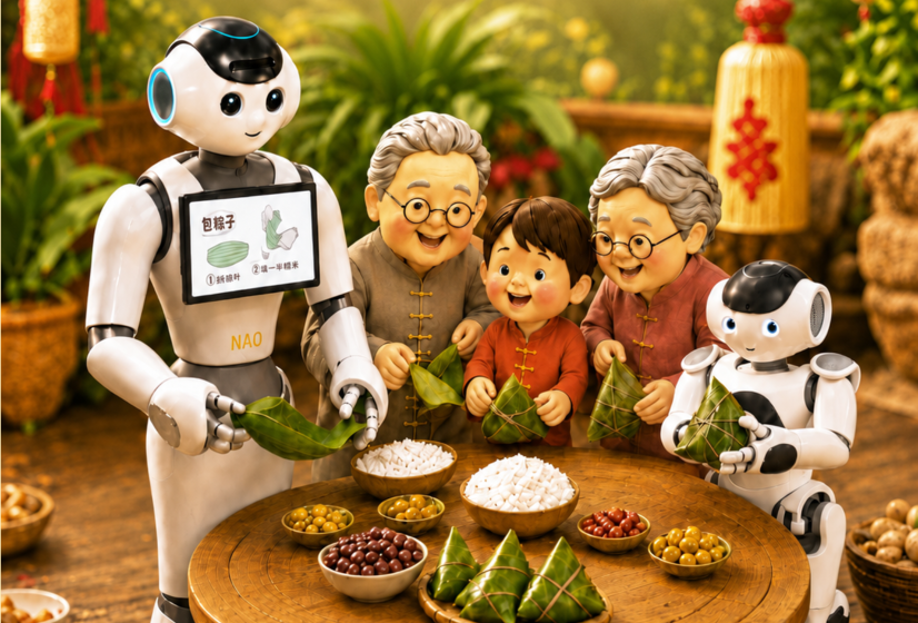 一生友伴，从NAO开始 | 盛视科技祝您端午安康！