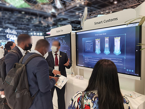 盛视科技产品亮相中东GITEX 2021展会 盛视科技产品亮相中东GITEX 2021展会